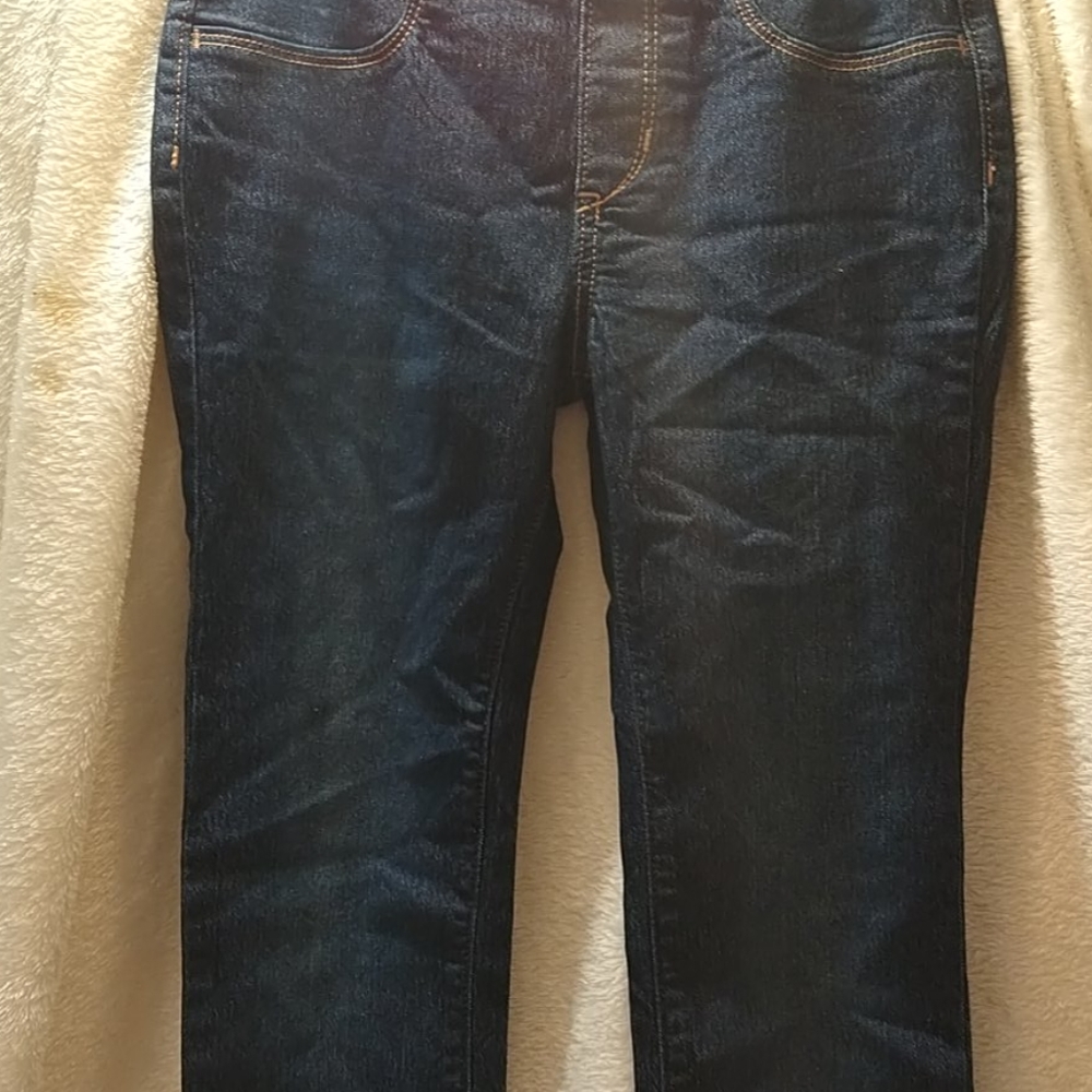 Girls old navy dark blue tough jeans